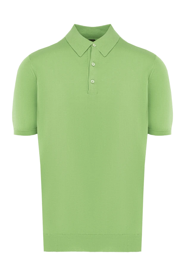 Kiton man cotton polo green for men buy with prices and photos 144550 - photo 1