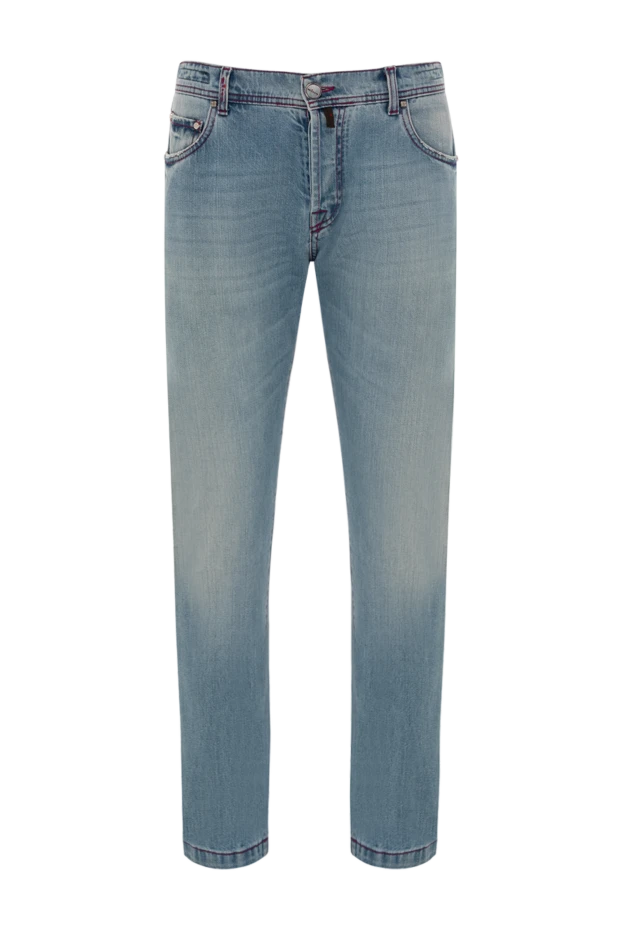 Kiton blue cotton jeans for men 144606 - photo 1