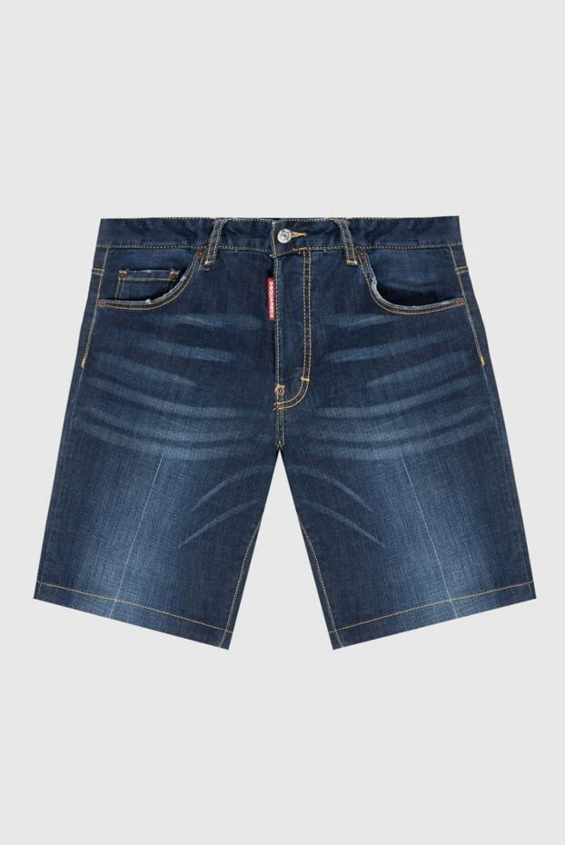 Dsquared2 denim shorts with branded patch on the waistband 197086 - photo 1