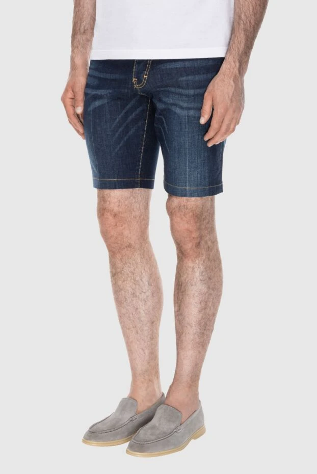 Dsquared2 denim shorts with branded patch on the waistband 197086 - photo 3