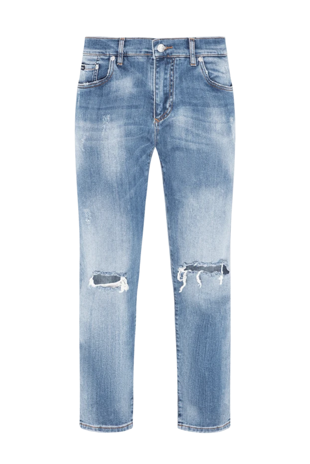 Dolce & Gabbana blue cotton jeans for men 144630 - photo 1