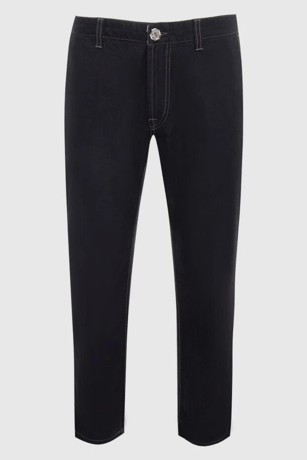 Stefano Ricci джинсы из хлопка синие мужские 144666 - фото 1