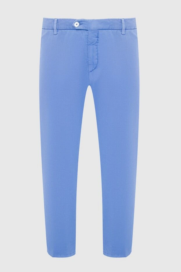 Cesare di Napoli мужские брюки мужские голубые купить с ценами и фото 144717 - фото 1