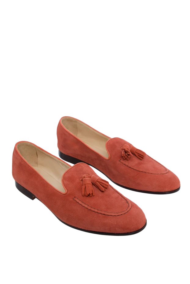 Cesare di Napoli woman pink nubuck loafers for women 166096 - photo 3