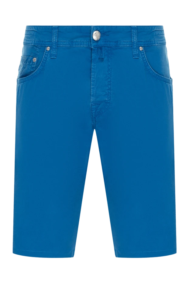 Jacob Cohen мужские шорты из хлопка синие мужские купить с ценами и фото 144738 - фото 1