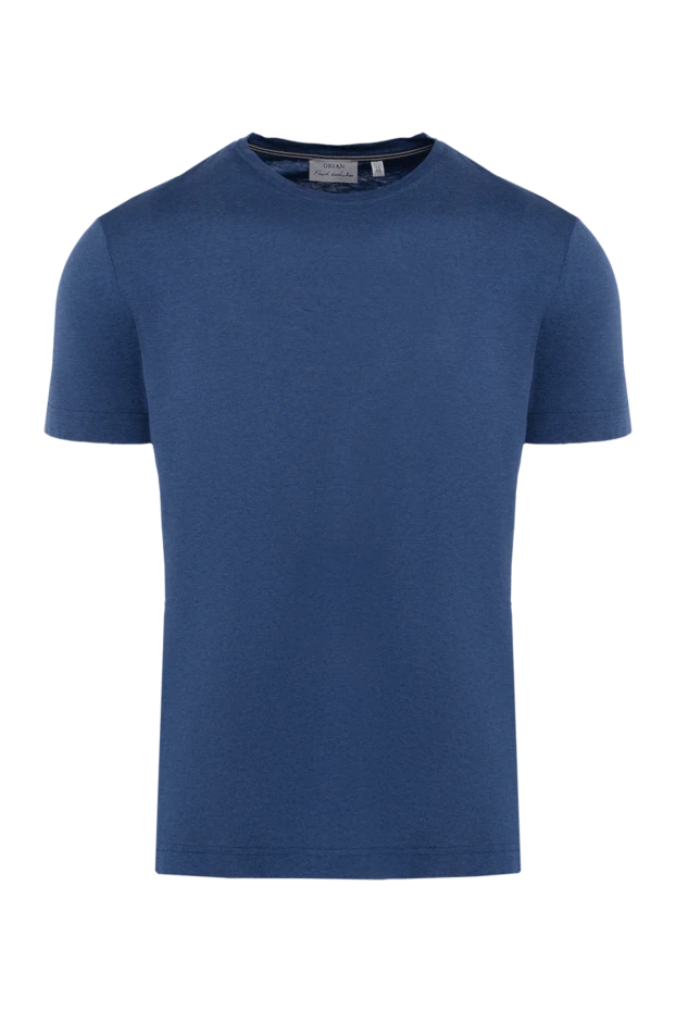 Orian мужские футболка из хлопка синий мужская купить с ценами и фото 144757 - фото 1