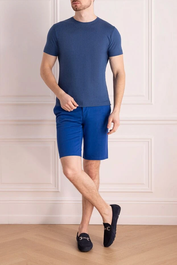 Orian man cotton t-shirt blue for men 144757 - photo 2