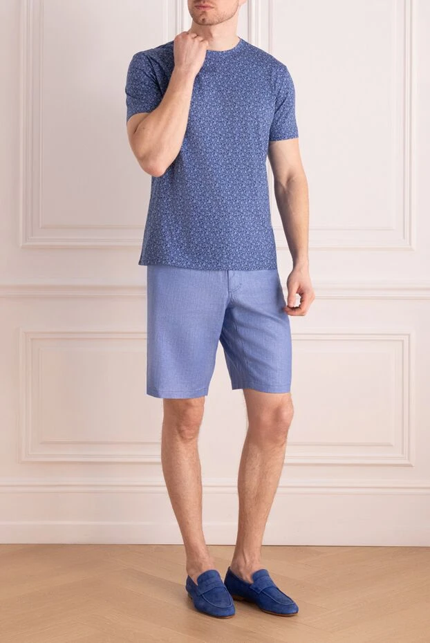 Orian man cotton t-shirt blue for men buy with prices and photos 144759 - photo 2