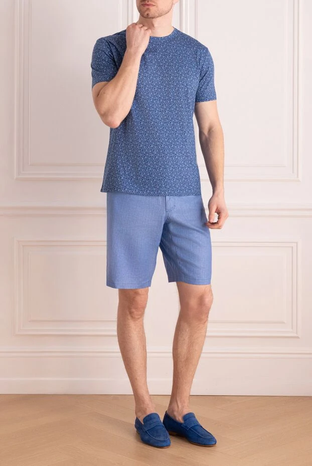 Orian man cotton t-shirt blue for men 144759 - photo 2