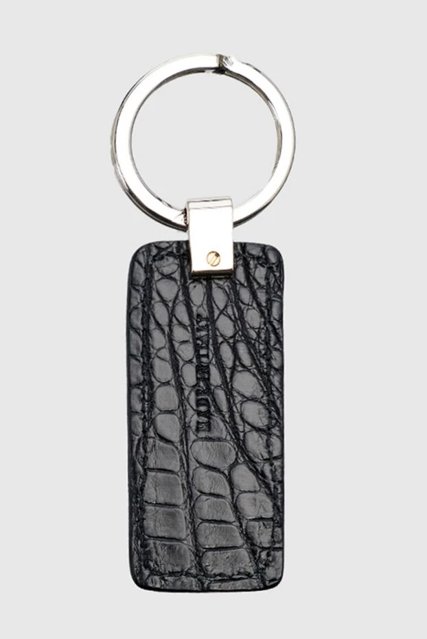 Brioni man black alligator keychain for men 144860 - photo 2