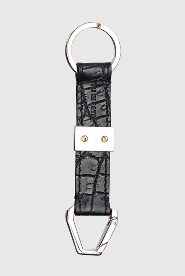 Brioni man black crocodile leather keychain for men buy with prices and photos 144864 - photo 2