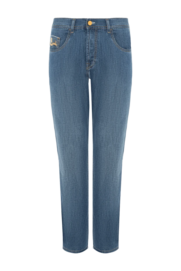 Scissor Scriptor man blue cotton jeans for men 144935 - photo 1