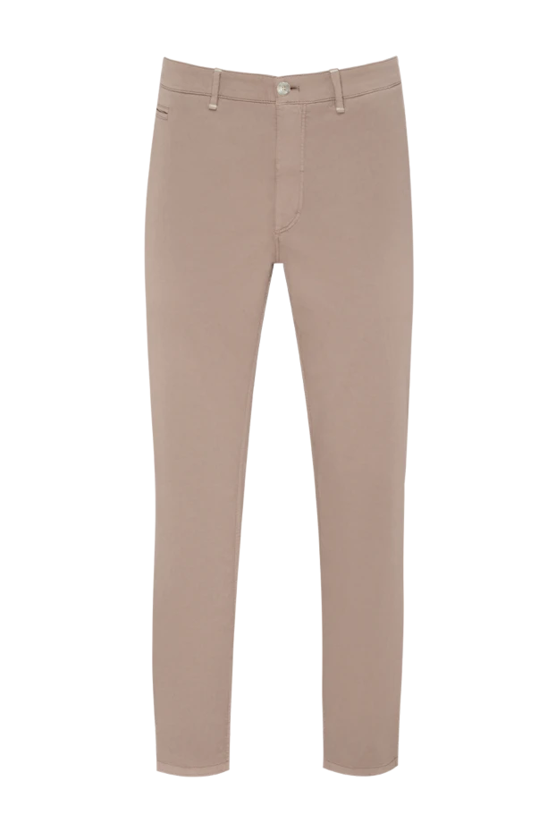 Zilli man men's beige cotton and silk trousers buy with prices and photos 144941 - photo 1