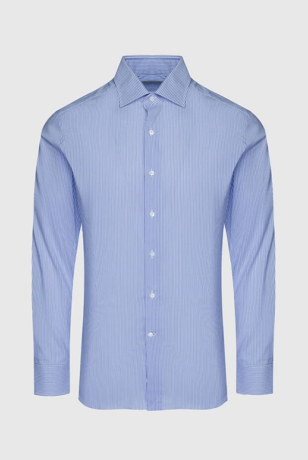 Alessandro Gherardi man men's blue shirt 145038 - photo 1