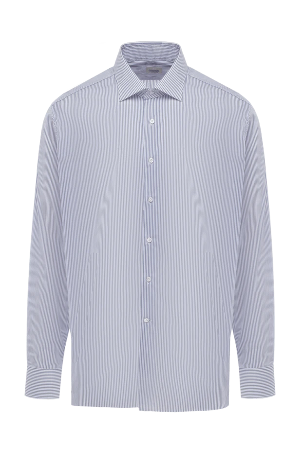 Alessandro Gherardi мужские сорочка голубая мужская купить с ценами и фото 145039 - фото 1