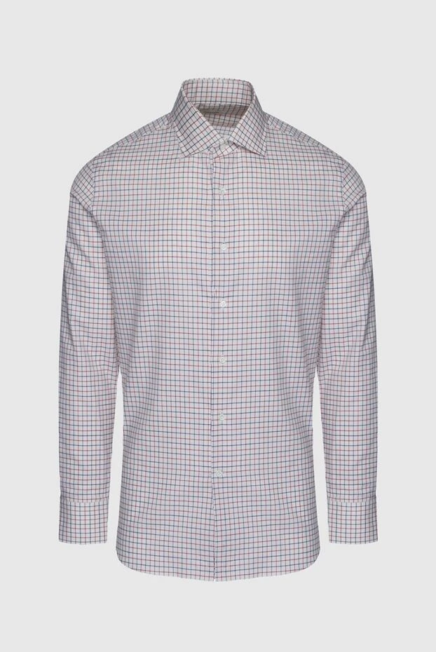 Alessandro Gherardi мужские сорочка из хлопка серая мужская купить с ценами и фото 145049 - фото 1