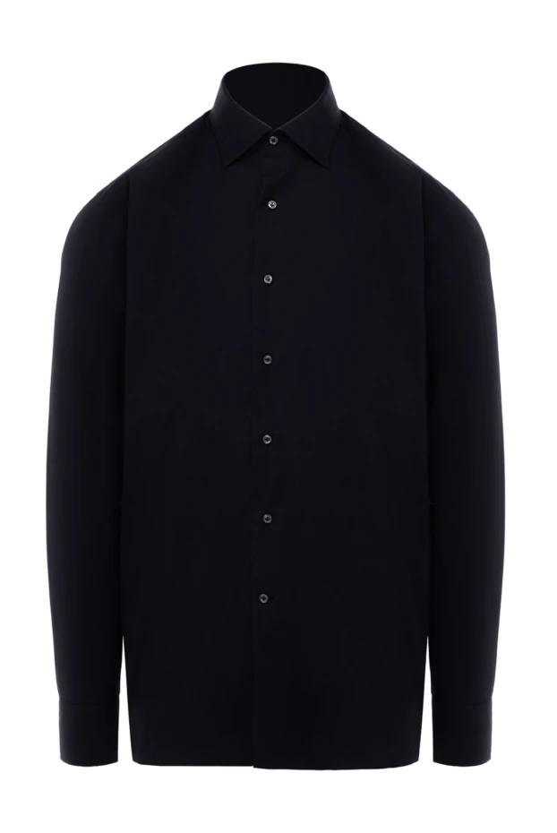 Alessandro Gherardi мужские сорочка черная мужская купить с ценами и фото 145068 - фото 1