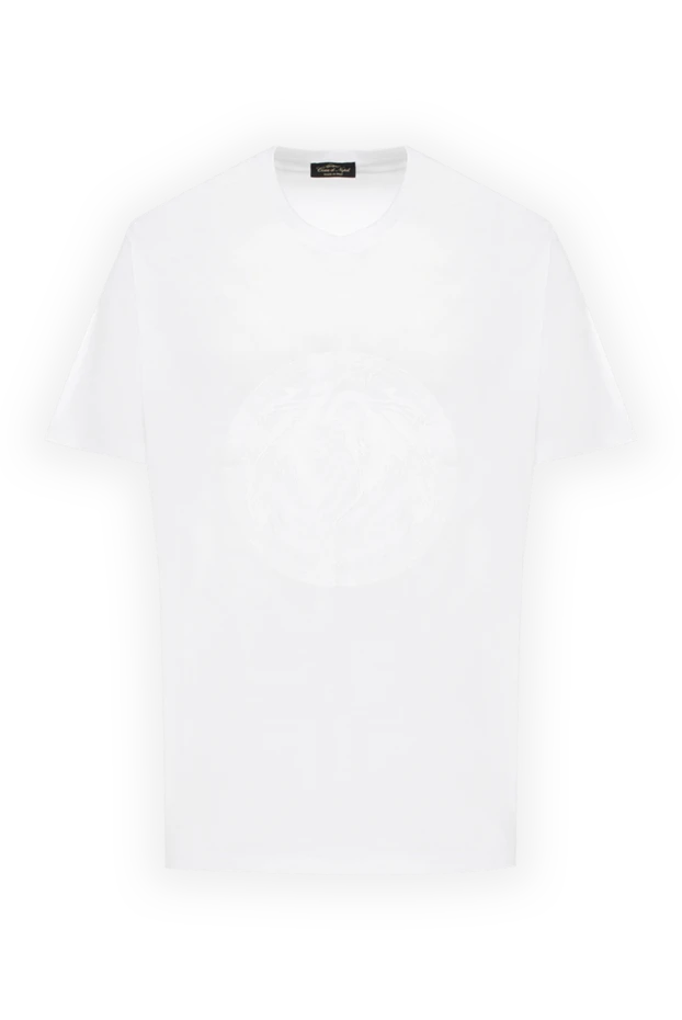 Cesare di Napoli white cotton t-shirt for men 145078 - photo 1