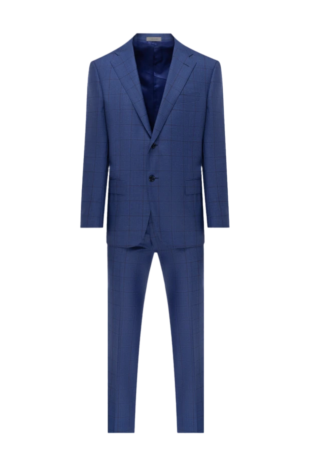 Corneliani men's suit made of blue wool 145104 - photo 1