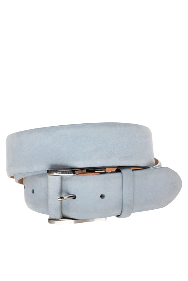 Cesare di Napoli man blue leather belt for men buy with prices and photos 145139 - photo 1