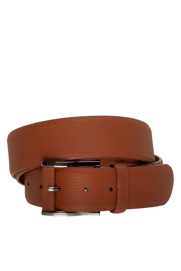 Cesare di Napoli orange leather belt for men 145172 - photo 1