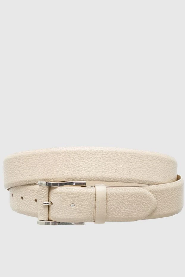 Cesare di Napoli man beige leather belt for men buy with prices and photos 145176 - photo 1