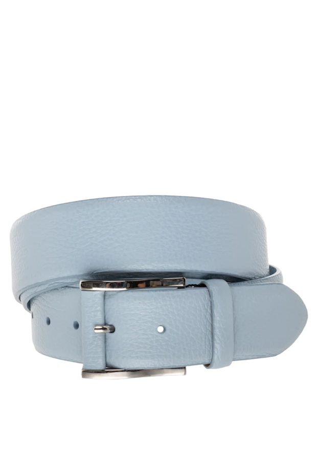 Cesare di Napoli man blue leather belt for men buy with prices and photos 145179 - photo 1