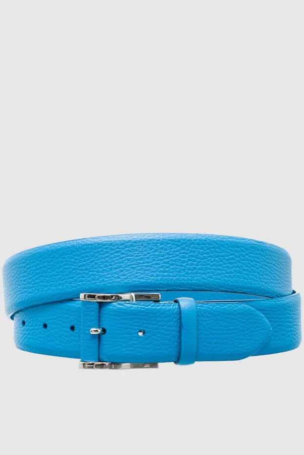 Cesare di Napoli man blue leather belt for men buy with prices and photos 145180 - photo 1