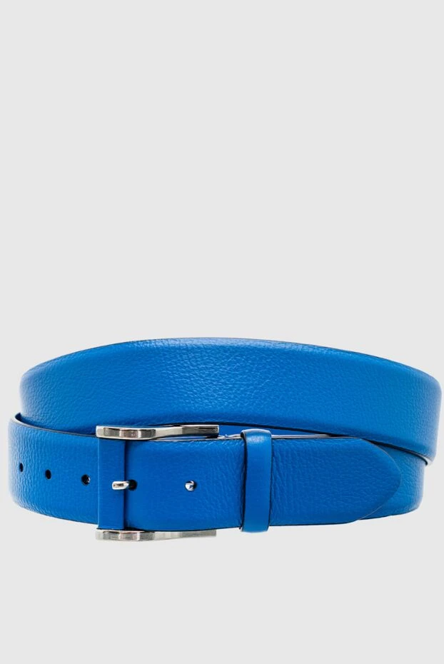 Cesare di Napoli man leather belt blue for men buy with prices and photos 145184 - photo 1