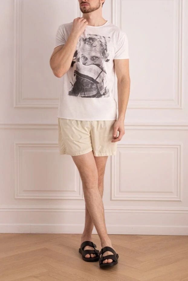 1921 T-Shirt man white cotton t-shirt for men 145222 - photo 2