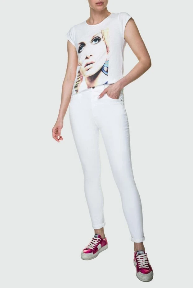 1921 T-Shirt woman white cotton t-shirt for women buy with prices and photos 145239 - photo 2