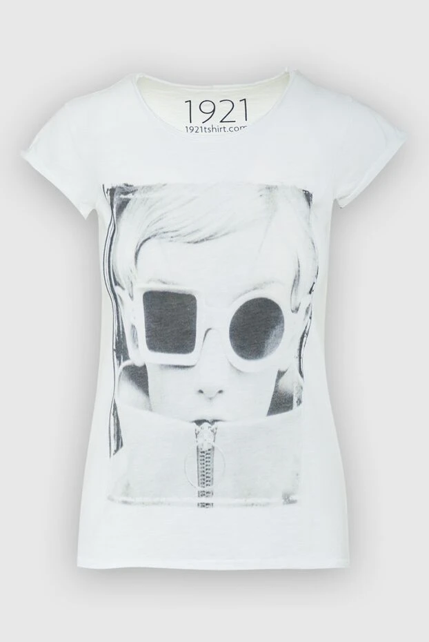 1921 T-Shirt woman white cotton t-shirt for women buy with prices and photos 145241 - photo 1