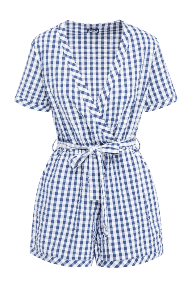 MC2 Saint Barth stylish jumpsuit with checkered shorts for women 145252 - photo 1