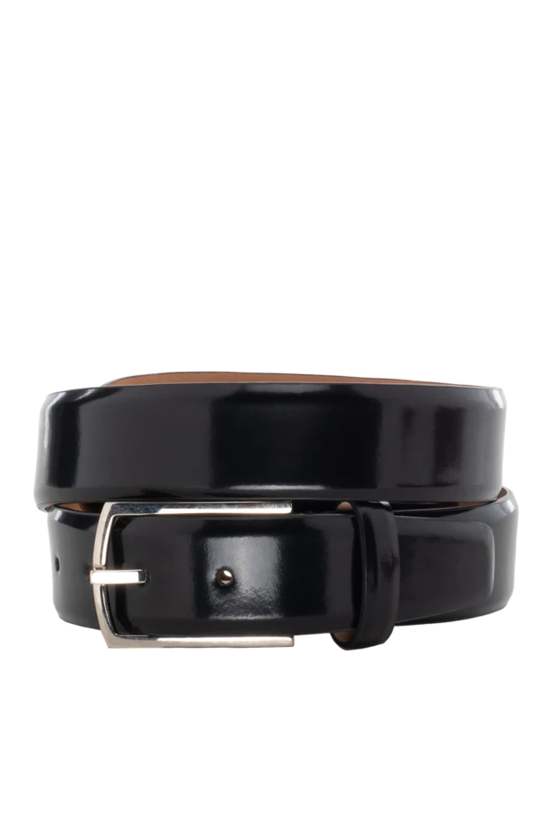 Cesare di Napoli black leather belt for men 145335 - photo 1