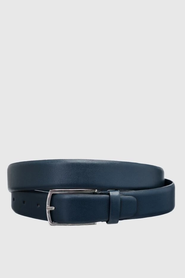 Cesare di Napoli man leather belt blue for men buy with prices and photos 145338 - photo 1