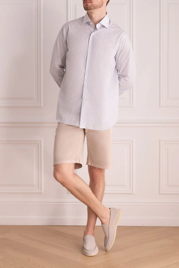 Zilli man beige cotton shorts for men buy with prices and photos 145369 - photo 2
