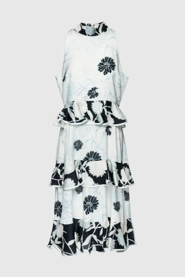 Fleur de Paris женские платье из полиэстера белое женское купить с ценами и фото 145387 - фото 1