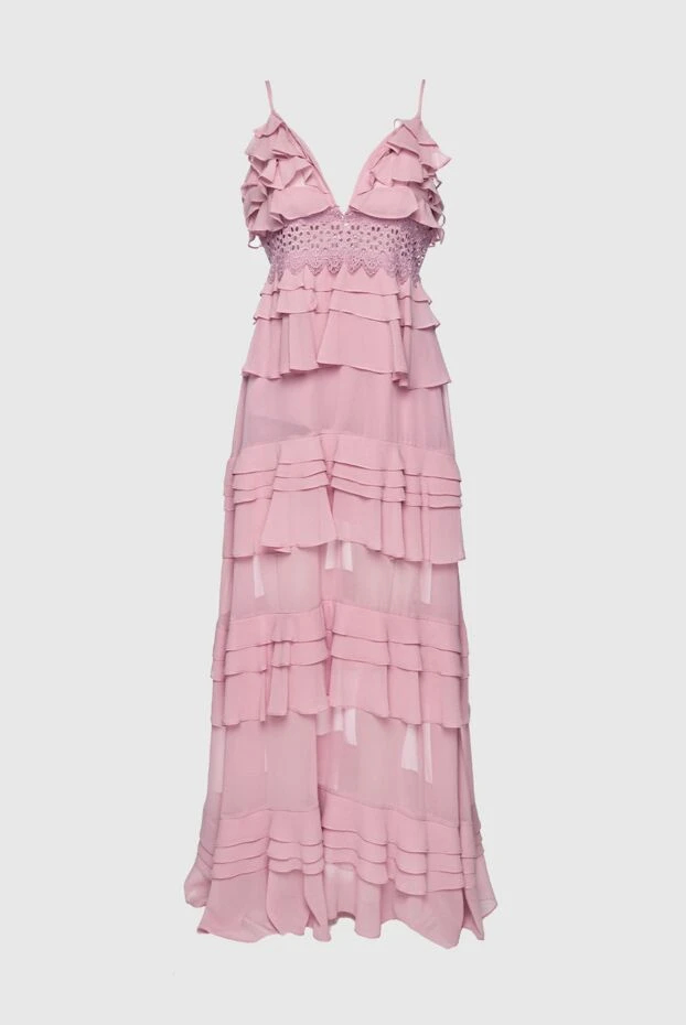 Fleur de Paris женские платье из полиэстера розовое женское купить с ценами и фото 145404 - фото 1