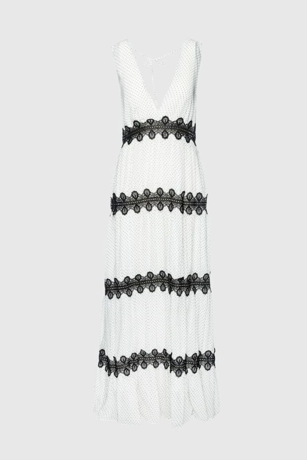 Fleur de Paris женские платье из полиэстера белое женское купить с ценами и фото 145407 - фото 1