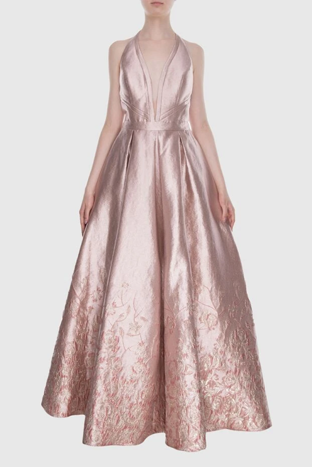 Fleur de Paris женские платье из полиамида розовое женское купить с ценами и фото 145457 - фото 2