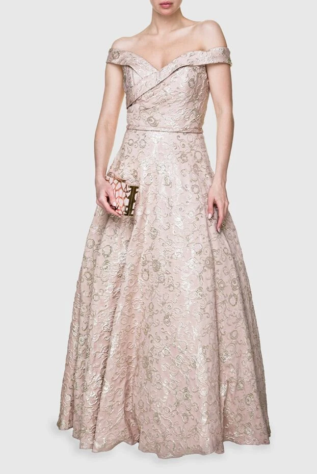 Fleur de Paris женские платье из полиамида розовое женское купить с ценами и фото 145458 - фото 2
