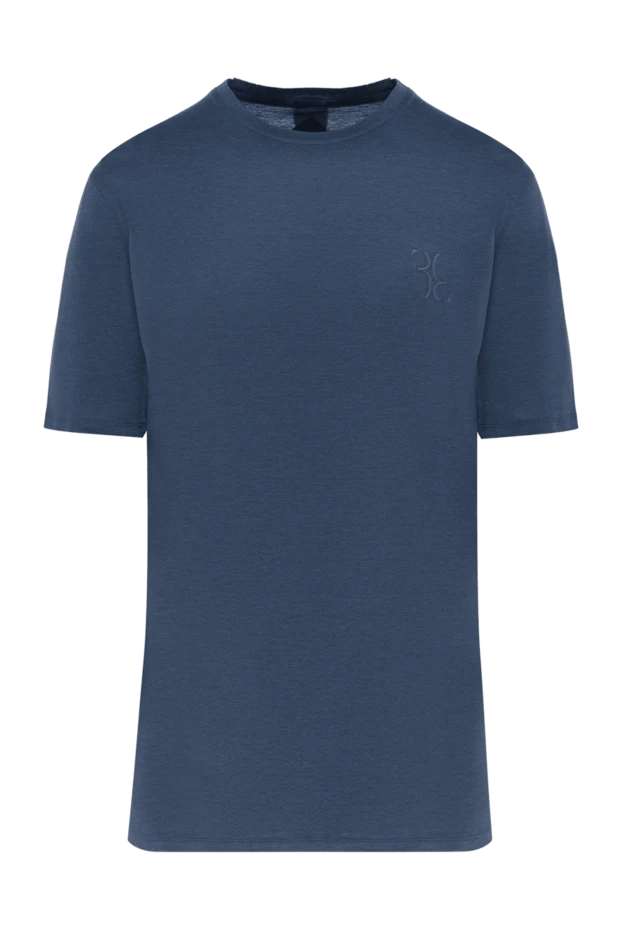 Billionaire чоловічі футболка з бавовни синя чоловіча купити фото з цінами 145489 - фото 1