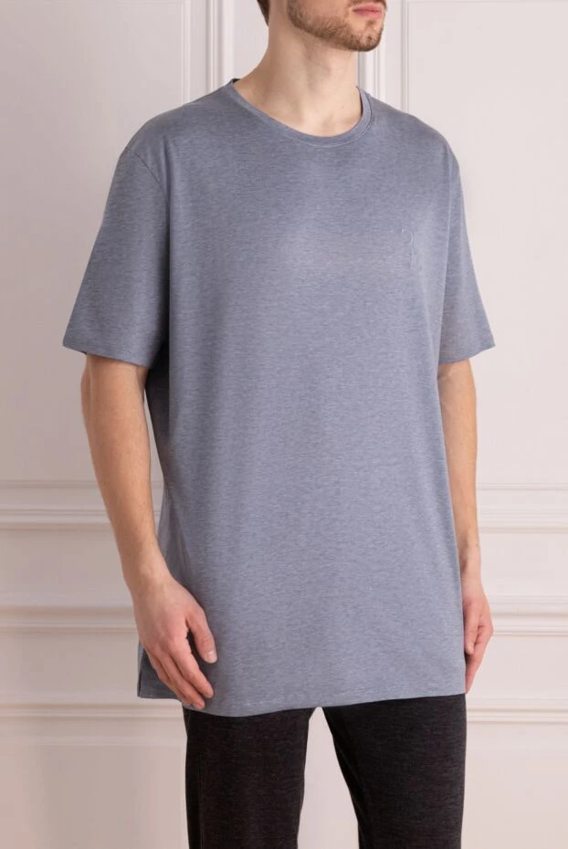 Billionaire cool grey cotton t-shirt with brand logo 195697 - photo 3