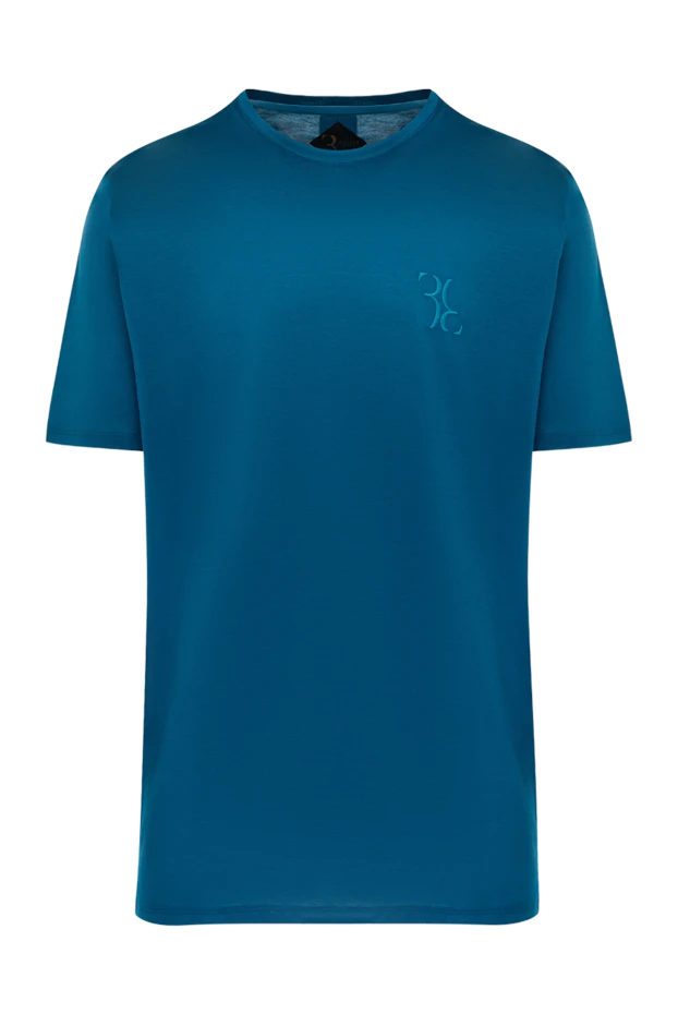 Billionaire мужские футболка из хлопка голубая мужская купить с ценами и фото 145496 - фото 1