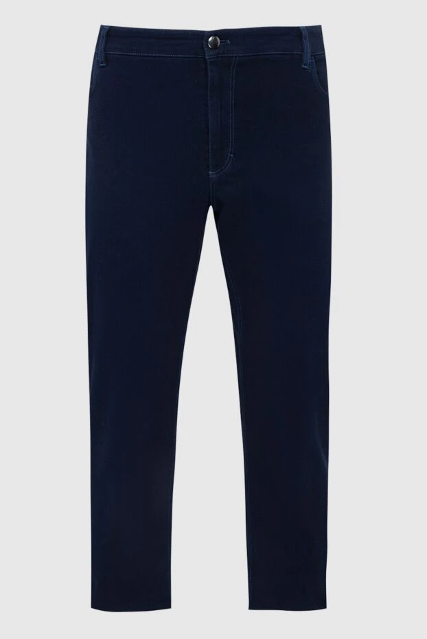 Zilli мужские джинсы из хлопка и полиэстера черные мужские купить с ценами и фото 145637 - фото 1