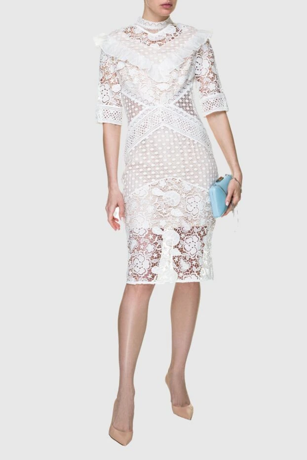 Fleur de Paris woman white polyamide dress for women buy with prices and photos 146301 - photo 2