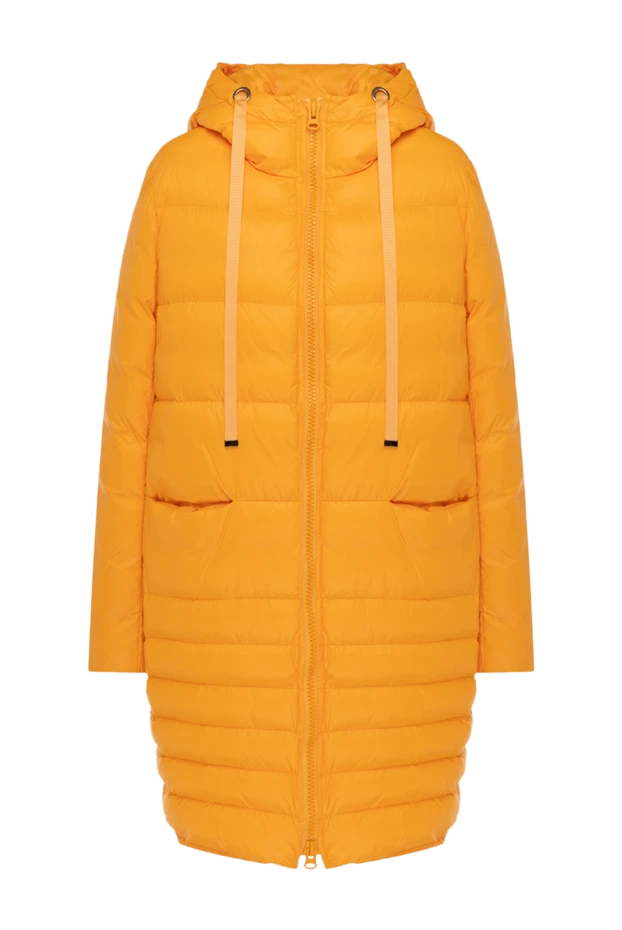 Gallotti yellow polyester down jacket for women 146449 - photo 1