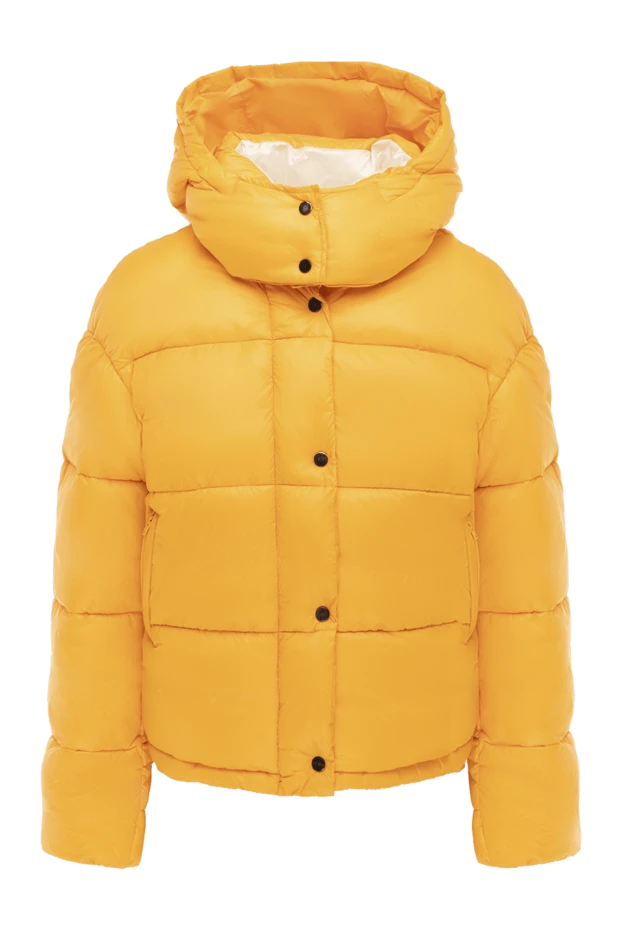 Gallotti woman women's yellow polyester down jacket 146450 - photo 1