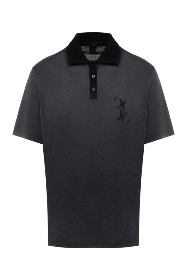 Billionaire man silk and cotton polo gray for men buy with prices and photos 146494 - photo 1