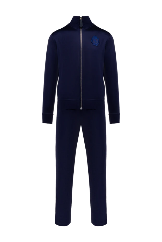 Billionaire мужские костюм спортивный мужской из шёлка, хлопка и полиамида синий купить с ценами и фото 146496 - фото 1